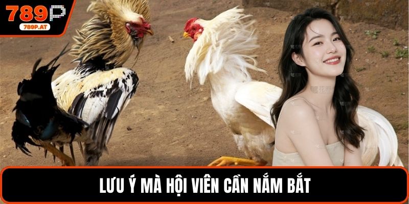 Lưu ý mà hội viên cần nắm bắt