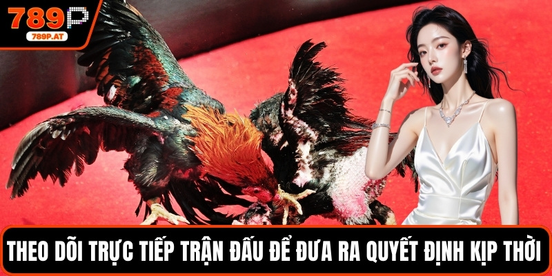 Theo dõi trực tiếp trận đấu để đưa ra quyết định kịp thời